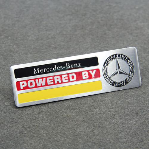 Racing emblem badge motor sport rear sticker for germany powered by mercedes amg