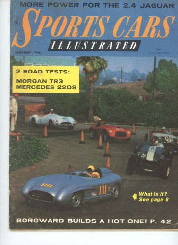 Sports cars illustrated morgan borgward jag 2.4 racing