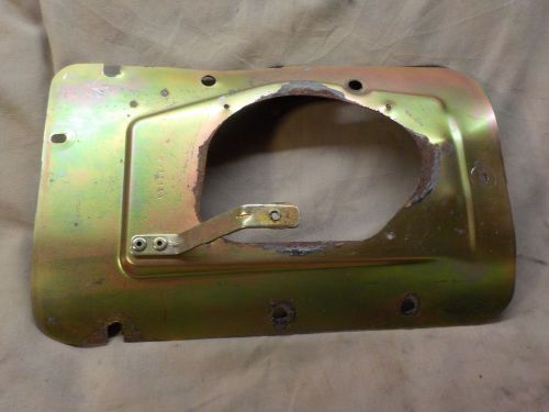03-05 jeep wrangler manual transmission shifter floor tunnel access plate tj4