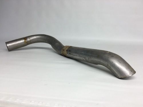 1964 1/2-66 nos mustang v8 single exhaust tail pipe extension w/ turn down