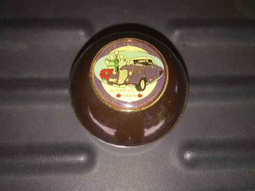 Nos souvenir shift knob from ford &#034;early v8 club of america&#034; 1986 hot rat rod