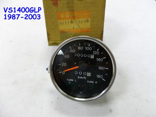 Suzuki vs1400 speedometer nos intruder 1400 speedo meter 34110-38b10 gauge clock