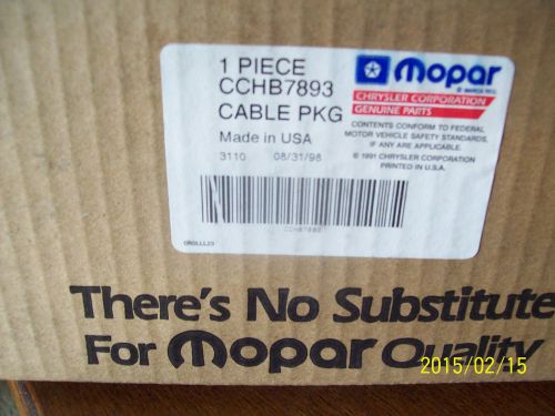 New oem mopar cchb7893 gearshift cable package
