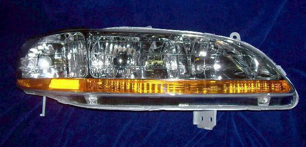 R headlight new 98 99 00 accord 1998 1999 2000 headlamp