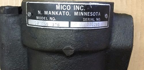 Used mico brake valve power assist 02-460-376 or 02-460-450 master cylinder