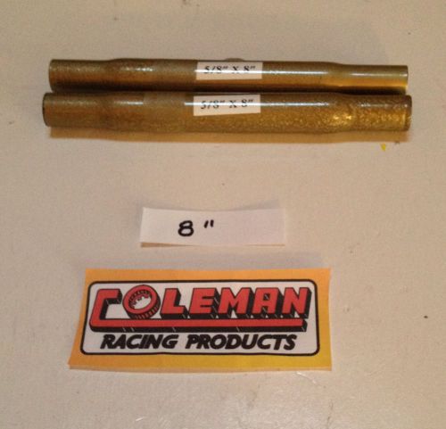 Coleman swedged 5/8&#034; tie rod tubes (pair) 8&#034; long