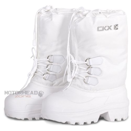 Snowmobile boots size 11 ckx muk lite white ultra lite snow boots winter unisex