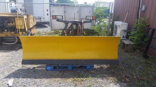 8&#039; fisher minute mount snow plow with mounts wiring