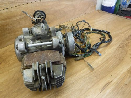 Honda pa50 pa 50 hobbit moped engine motor head cylinder flywheel stator  carb