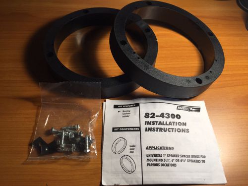 Metra 82-4300 1&#034; universal spacer rings for 5 1/4&#034;, 6&#034; or 6 1/2&#034; speakers