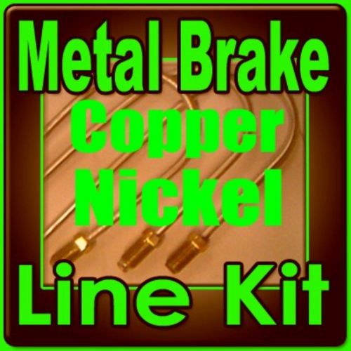 Copper nickel brake line kit ford thunderbird 1964-1965 no more rust