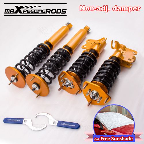 Adj height coilovers kit for nissan s14 200sx 240sx 94-98 4pcs coil struts shock