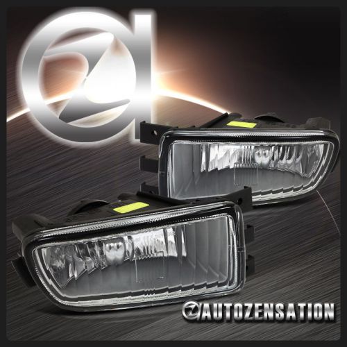 Lexus 98-00 gs400 98-05 gs300 clear lens bumper driving fog lights+bulb+switch