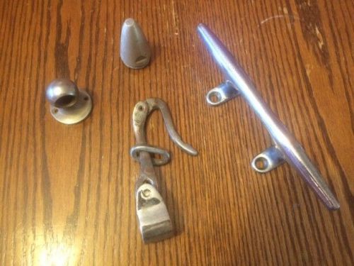 Vintage miscellaneous boat parts