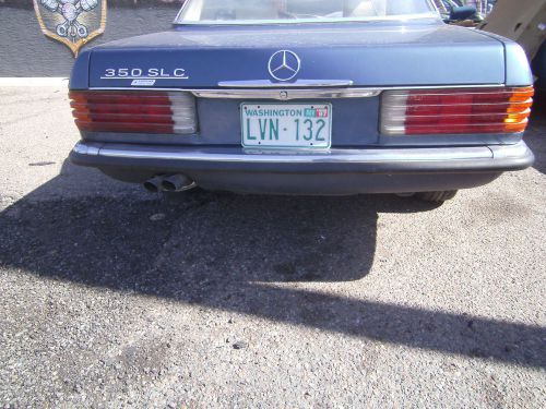 W107  mercedes benz  rear euro  bumper   with lower valance