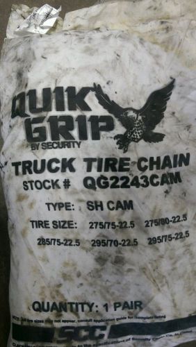 Quick grip truck tire chain #qg2243cam