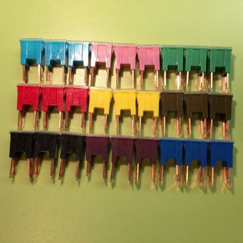Pal straight male closed eye b style auto link fuse assortment 27 pcs 20a - 100a
