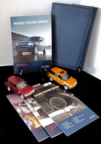 2012 land rover range rover sport with navigation owners manual set #o226