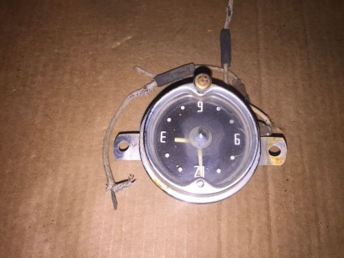 1952 mercury car clock