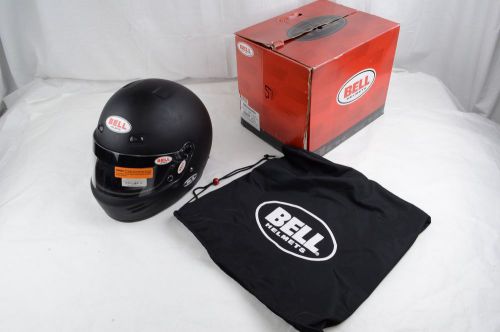 New bell racing helmet m-4 matte black xxxx large (4xl) snell sa2010
