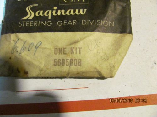 Nos gm saginaw steering power steering seal kit chevrolet 55 56 57 58 59