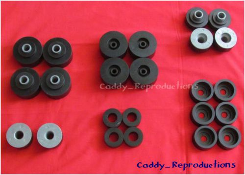 1965 - 1974 cadillac rubber body mount set 65 - 74 - universal applications