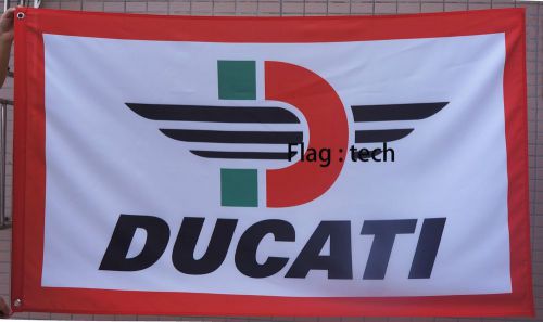 Ducati flag racing motorcycle banner 3x5 ducati motorcycle flags - free shipping