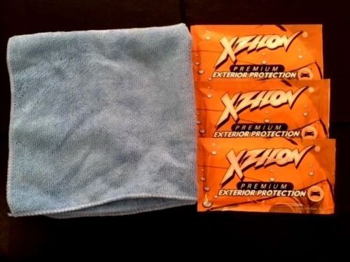 Xzilon premium exterior protection - 3 pack kit with microfiber towel - sealed