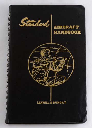 1959 standard aircraft handbook 2nd edition aviation vintage instruction manual