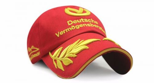 New adjustable schumacher signature f1 formula one sports outdoor baseball cap