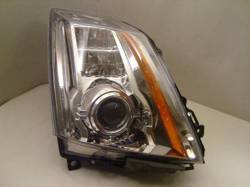 Cadillac cts-v / cts right xenon hid headlight 08 09 10 11 oem chrome