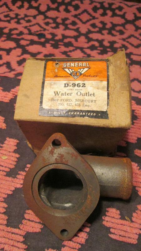 1967 ford & mercury water outlet 
