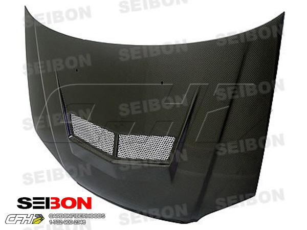 Seibon carbon fiber vsii-style carbon fiber hood kit auto body honda civic 01-03
