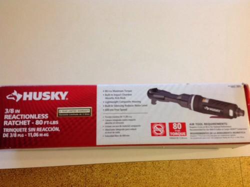 Husky 3/8" reactionless ratchet 80 ft.  - lbs. retails $99.99