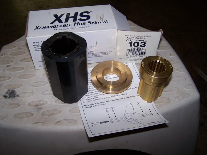 Yamaha outboard xhs  prop hub kit system # 103 115+ hp # 835271a2