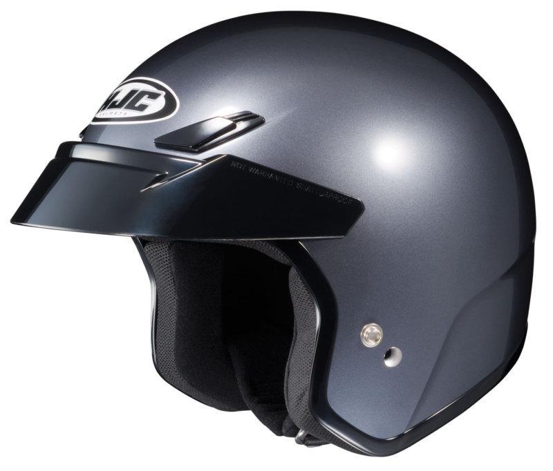 Hjc cs-5n anthracite open-face motorcycle helmet size small