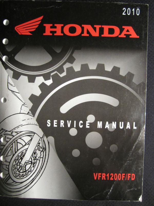 2010 honda motorcycle vfr1200f fd service repair shop manual bike vfr 1200 f