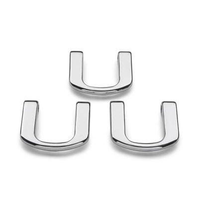 2006-2010 hummer h3 chrome tow hooks front & rear 19156953 genuine hummer part