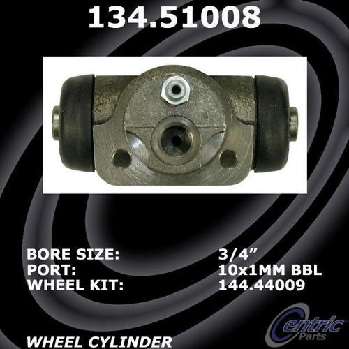 Centric 134.51008 rear brake wheel cylinder-premium wheel cylinder