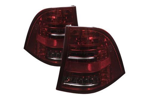Spyder mbw16398rs m class smoke euro tail lights rear stop lamps w leds