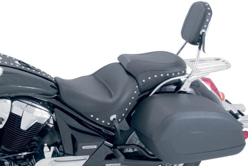Mustang wide touring two-piece seat - studded  75960