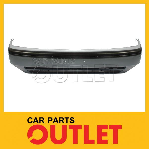 90-94 mazda protege 323 front bumper cover raw material black smooth no primered