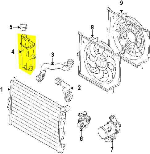 Bmw 17137823544 genuine oem factory original reservoir