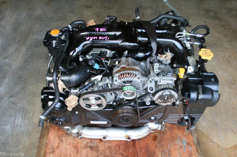 2011 2012 2013 subaru impreza wrx 2.5l turbo engine motor ej255 28k