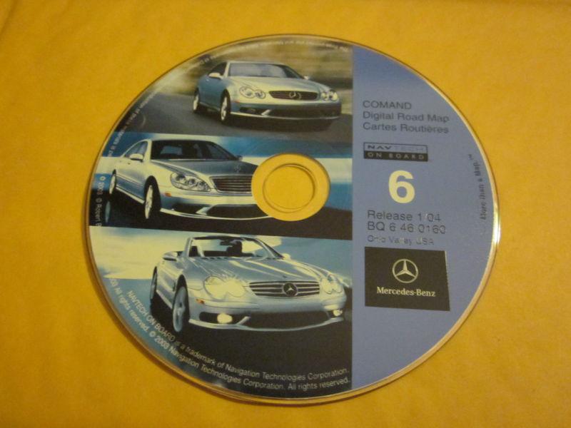 Mercedes benz navigation cd # 6 oem ky tn vw oh cl clk c s e g sl class
