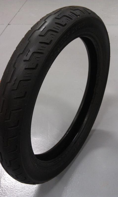 Used 100/90-19 m/c 57h dunlop d401f harley davidson motorcycle front tire usa