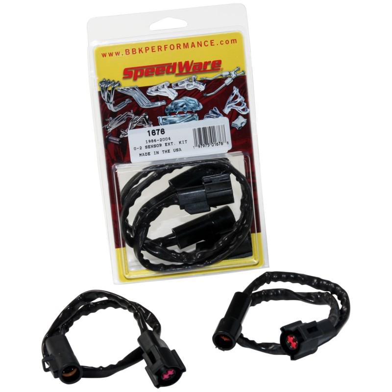 Bbk performance 1676 o2 sensor wire extension harness 86-10 mustang