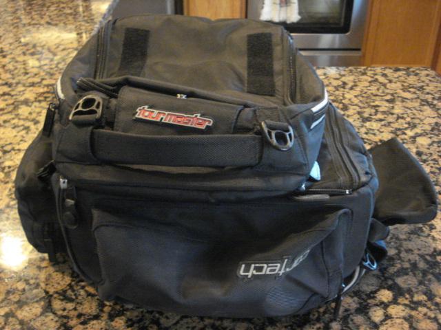 Cortech/tourmaster motorcycle backpack - used