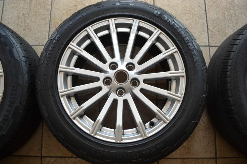 Land rover range rover 19" wheels and continental 4x4 255/50/19 tires