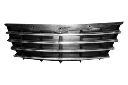 Replace ch1200316 - chrysler town and country center grille brand new grill